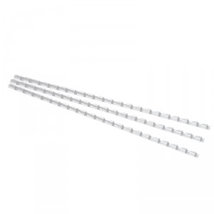 Fűzőspir&aacute;l 8mm 45lapig  feh&eacute;r  91444