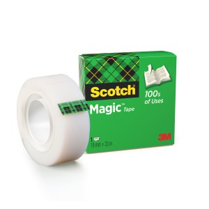 Ragaszt&oacute;szalag SCOTCH Magic 19x33 &iacute;rhat&oacute; szalag egyenk&eacute;nt dobozolt  810-1933