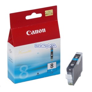 Tintapatron  CANON CLI-8 Cyan Ink IP 4200o