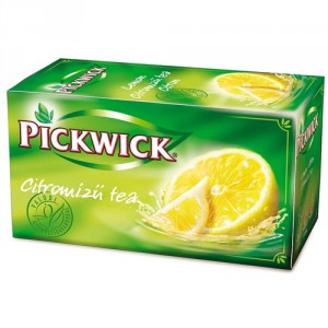 Pickwick Citrom ízű tea citromhéjjal  20x2g