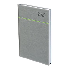Heti agenda TOPTIMER  Y011 B5 2026 YOUNG szürke-zöld