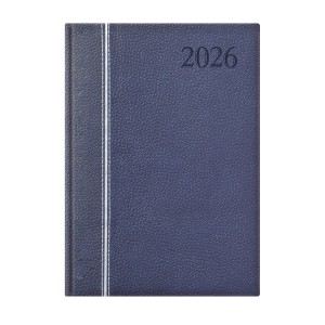 Napi agenda TOPTIMER  G021  A5 2026 GROOVY  kék-ezüst-kék