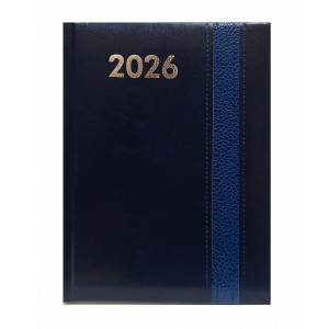 Napi agenda  SZEKSZÁRD  B6 2026  varrott REBEL kék