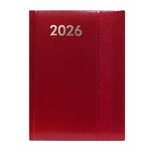 Napi agenda  SZEKSZÁRD  B6 2026  varrott REBEL bordó