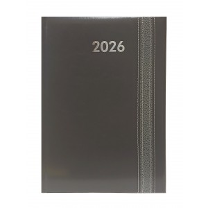 Napi agenda  SZEKSZÁRD  B5 2026  varrott REBEL grafitszürke