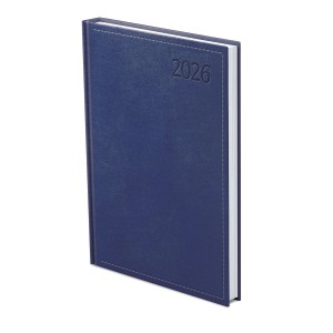 Napi agenda TOPTIMER  T021  A5 2026 TRADITIONAL  kék