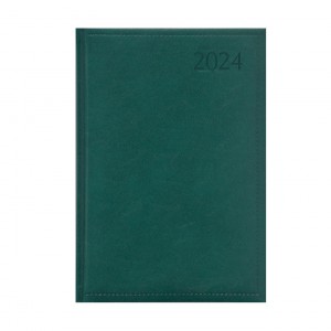 Napi agenda TOPTIMER  T022  B6 2024  TRADITIONAL    zöld