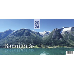 Képes asztali naptár normál   VALKAY 32 x 15,5  2026 Barangolás
