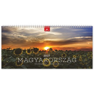 K&eacute;pes asztali napt&aacute;r norm&aacute;l 32X15 2027  MAGYARORSZ&Aacute;G &aacute;ll&oacute; pap&iacute;rt&aacute;bl&aacute;s