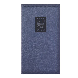 Zsebnaptár álló  TOPTIMER C035 2026  CLASSIC sárga lapos kék