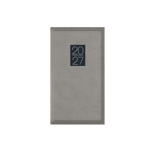 Zsebnapt&aacute;r &aacute;ll&oacute;  TOPTIMER C035 2027  CLASSIC s&aacute;rga lapos sz&uuml;rke
