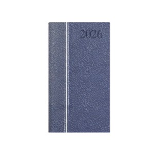 Zsebnaptár álló  TOPTIMER  G035 2026  GROOVY  kék-ezüst-kék