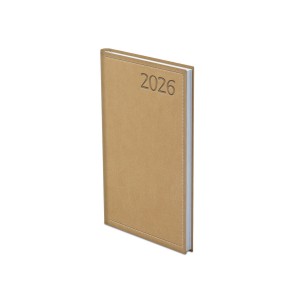 Zsebnaptár álló  TOPTIMER  T035  2026  TRADITIONAL   bézs