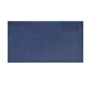 Zsebnaptár fekvő TOPTIMER  T030  2024  TRADITIONAL  kék
