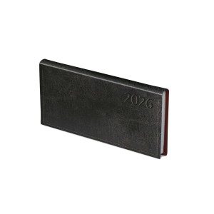 Zsebnaptár fekvő  TOPTIMER  T030  2026  TRADITIONAL  fekete