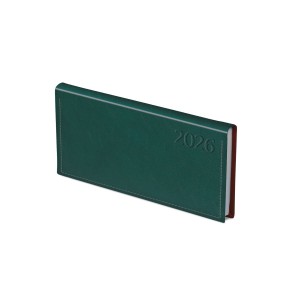 Zsebnaptár fekvő  TOPTIMER  T030  2026  TRADITIONAL  zöld