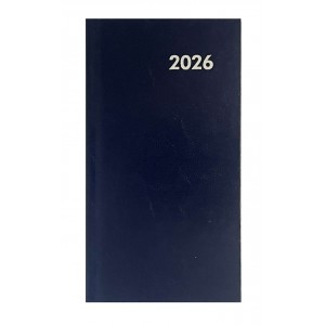 Zsebnaptár fekvő  SZEKSZÁRD 2026  HARÁNT  kék