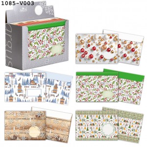 Sz&iacute;nes bor&iacute;t&eacute;k ARGUS  LC5  mint&aacute;s kar&aacute;csonyi  vegyes  150db doboz &aacute;r! 1085-V003