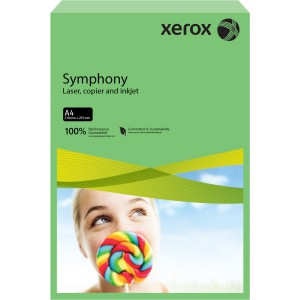 Sz.fénymásolópapír XEROX SYMPHONY A4 80g 500ívcsg pasztell zöld  3R93965
