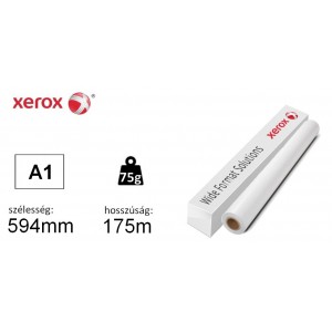 Tekercses fénymásolópapír XEROX mérnöki tekercs A1 594mmX175m 75g  496L94046