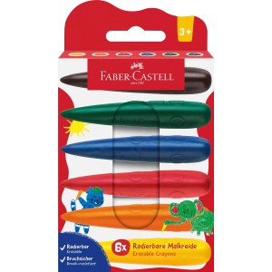 Zs&iacute;rkr&eacute;ta 6klt FABER-CASTELL h&aacute;romujjas kisgyerekeknek 120409