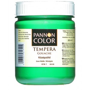 Tempera PANNONCOLOR 200ml 616  közép zöld