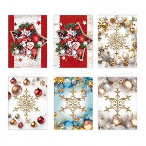 Ajándékkísérő Argus karácsonyi 5x7cm 1361-8141 6153-6158-ig 120dbdisp.