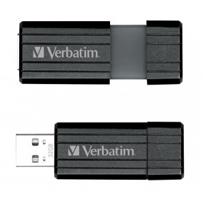 Pendrive VERBATIM Pin Stripe 104 MBsec 32GB UV32GPF