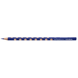 Színes ceruza Lyra Groove Slim vékony háromszögletű szóló 2820044 kék