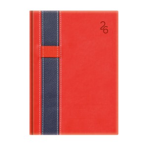 Heti agenda TOPTIMER  V011  B5 2026  VARIO  piros-kék