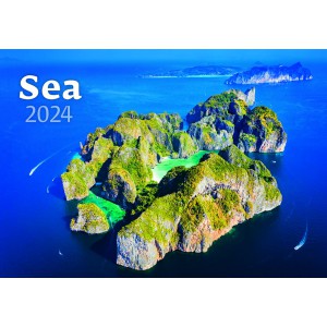 Falinaptár  45X31,5 2024  SEA  tenger  H131