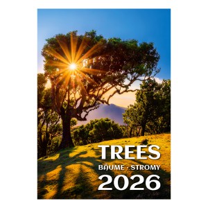 Falinaptár  31,5X45 2026  TREES fák  H125