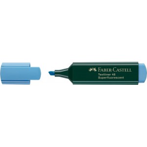 Sz&ouml;vegkiemelő FABER-CASTELL 5mm v&aacute;gott  k&eacute;k 154851