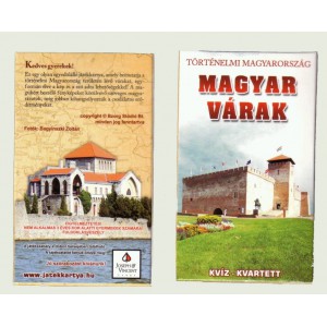 K&aacute;rtya KV&Iacute;Z  Magyar v&aacute;rak  32lapos kvartett