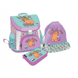 Iskolat&aacute;ska szett 3 db-os LIZZY Capybara Lollipop 9660023000