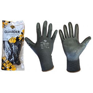 Gumikesztyű Safety First tenyérmártott M 08 fekete