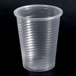 Eldobható pohár 2 dl víztiszta 3000db  10300070