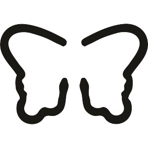 Lyukasztó HEYDA dekorációs nagy 2,5cm 3D Pillangó motívum  203687527