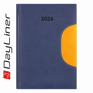 Napi agenda A5 2026  MEMPHIS  varrott  kéksárga