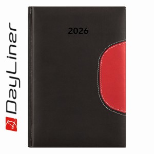 Napi agenda A5 2026 MEMPHIS   varrott  feketepiros