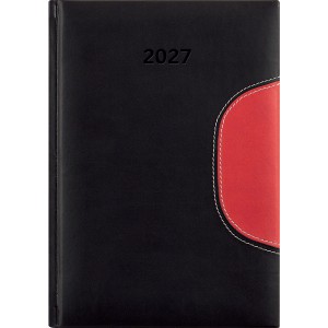 Napi agenda A5 2027 MEMPHIS   varrott  feketepiros