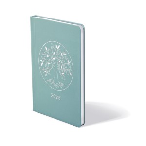 Heti agenda TOPTIMER  P012  B6 2025  PASTEL zöld életfa