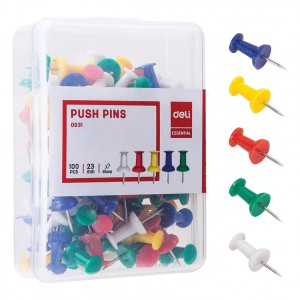 Táblaszög DELI Push-Pin 100dbdob  0031