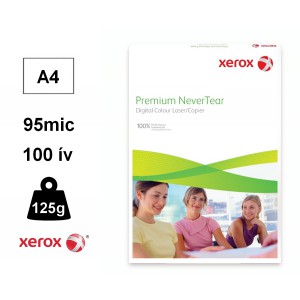 Spec. téphetetlen papír XEROX NeverTear A4 95mic 125g  100ívcsg  003R98056