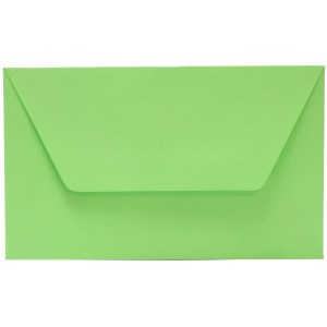 Színes boríték OFFICE 21 70X117 névjegy enyvezett  élénk lime zöld  66