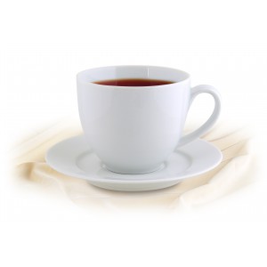 Teás csésze készlet ROTBERG Basic 38cl fehér 4dbcsg. KHPU0704