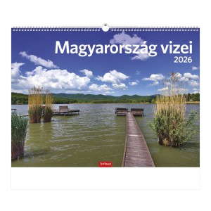 Falinaptár 31 x 42 2026  MAGYARORSZÁG VIZEI  T093-08