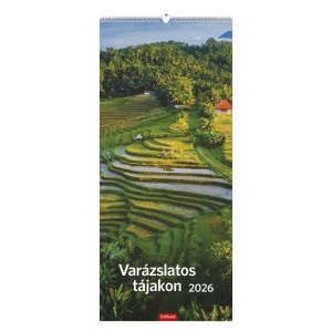 Falinaptár 21,5x49 2026   VARÁZSLATOS TÁJAKON  csíknaptár T099-02