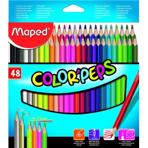 Színes ceruza készlet48 MAPED COLOR`PEPS  IMA 832048