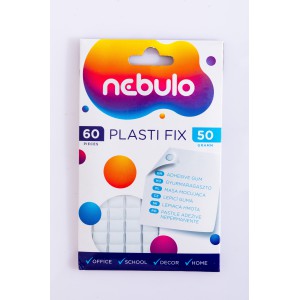 Ragasztó NEBULO Plasti Fix gyúrható 60db-os   NPF